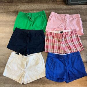 J. Crew 3in Inseam- set of 6